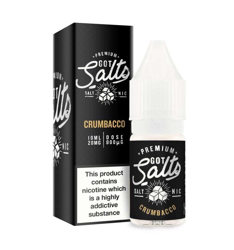 Product Image of Crumbacco Nic Salt E-Liquid by Got Salts 10ml