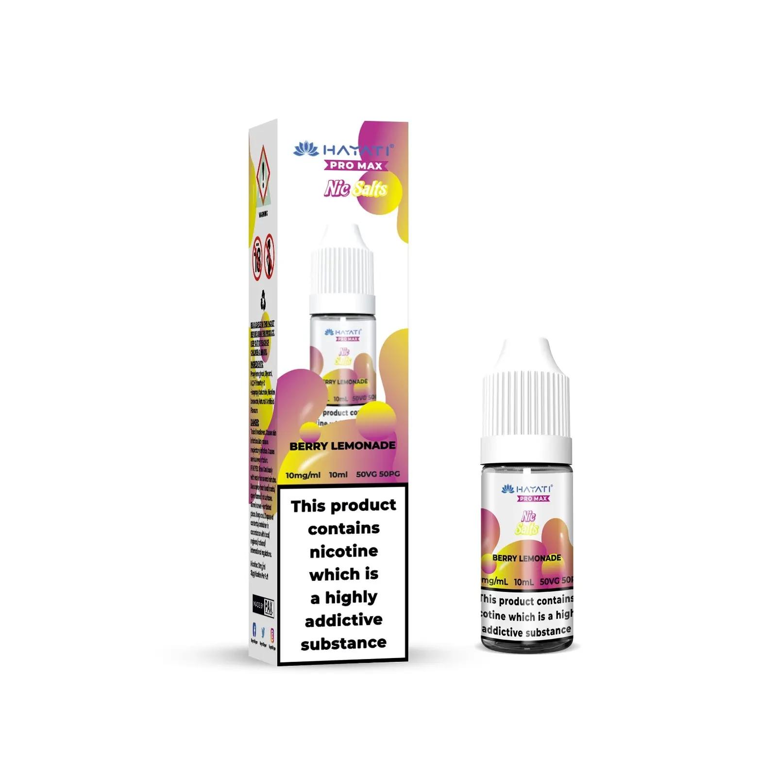 Product Image of Berry Lemonade Nic Salt E-liquid by Hayati Crystal Pro Max 10ml