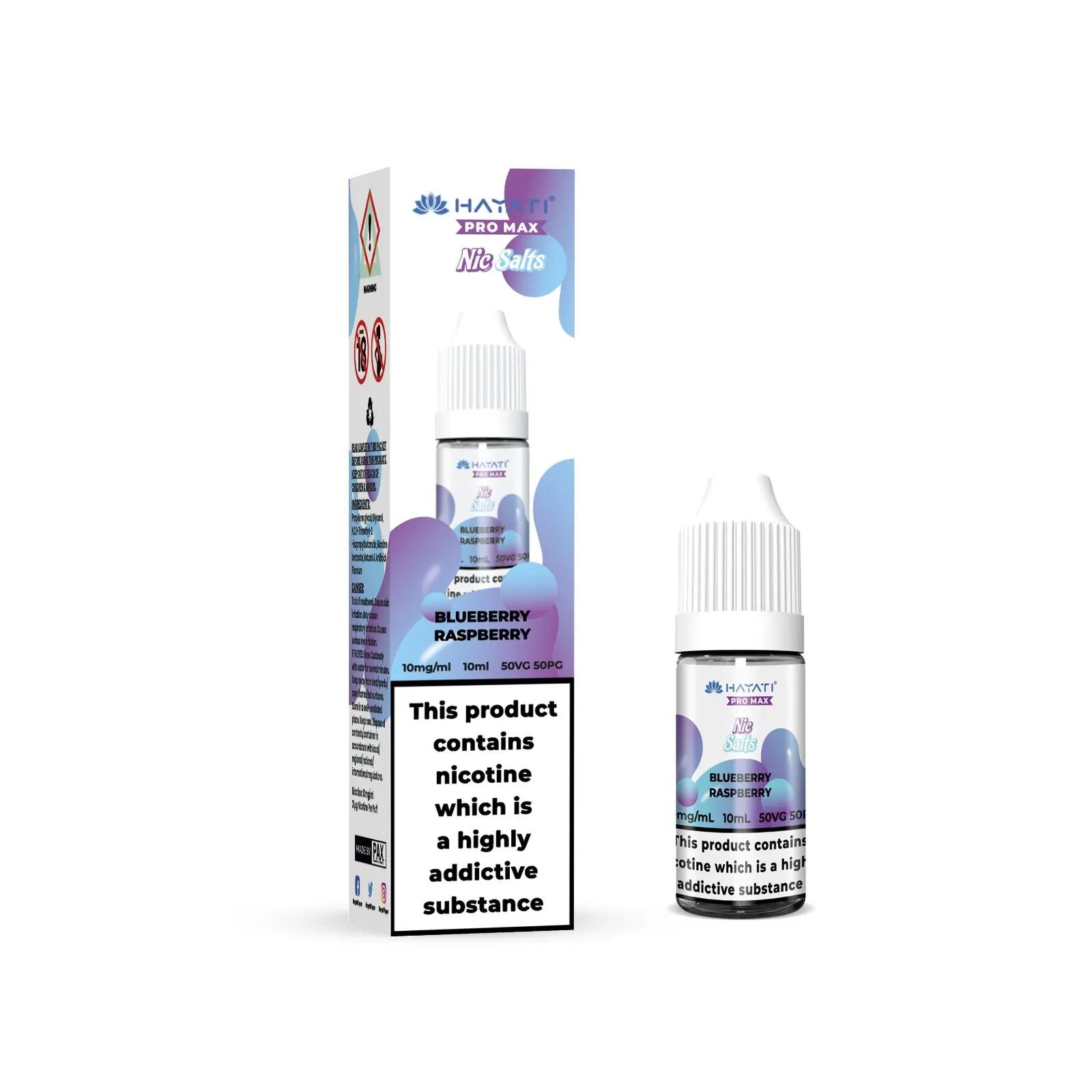 Product Image of Blueberry Raspberry Nic Salt E-Liquid by Hayati Crystal Pro Max 10ml