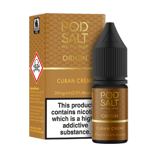 Product Image of Cuban Creme Nic Salt E-Liquid by Pod Salt Nexus 10ml