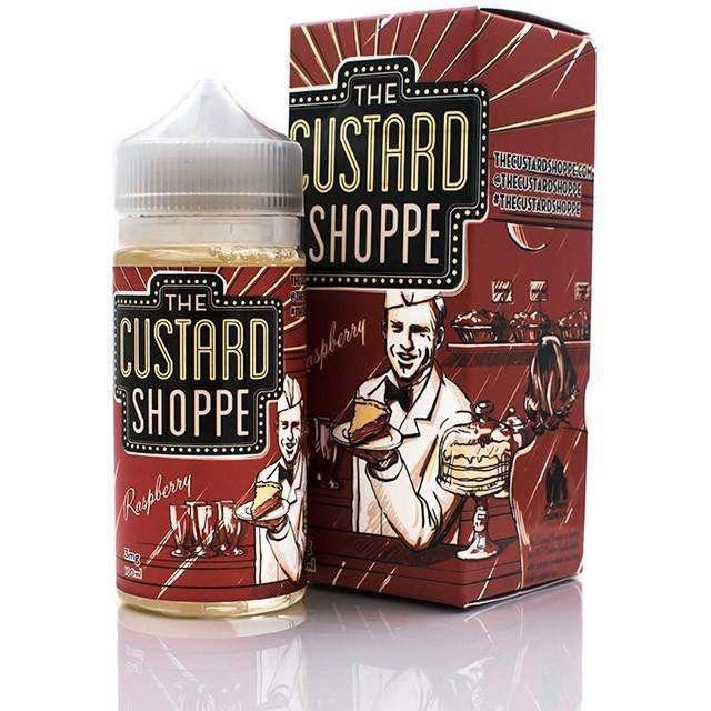 Product Image of The Custard Shoppe E Liquid - Raspberry - 100ml