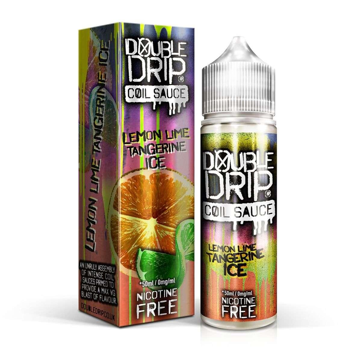 Product Image of Double Drip E Liquid - Lemon Lime Tangerine Ice - 50ml