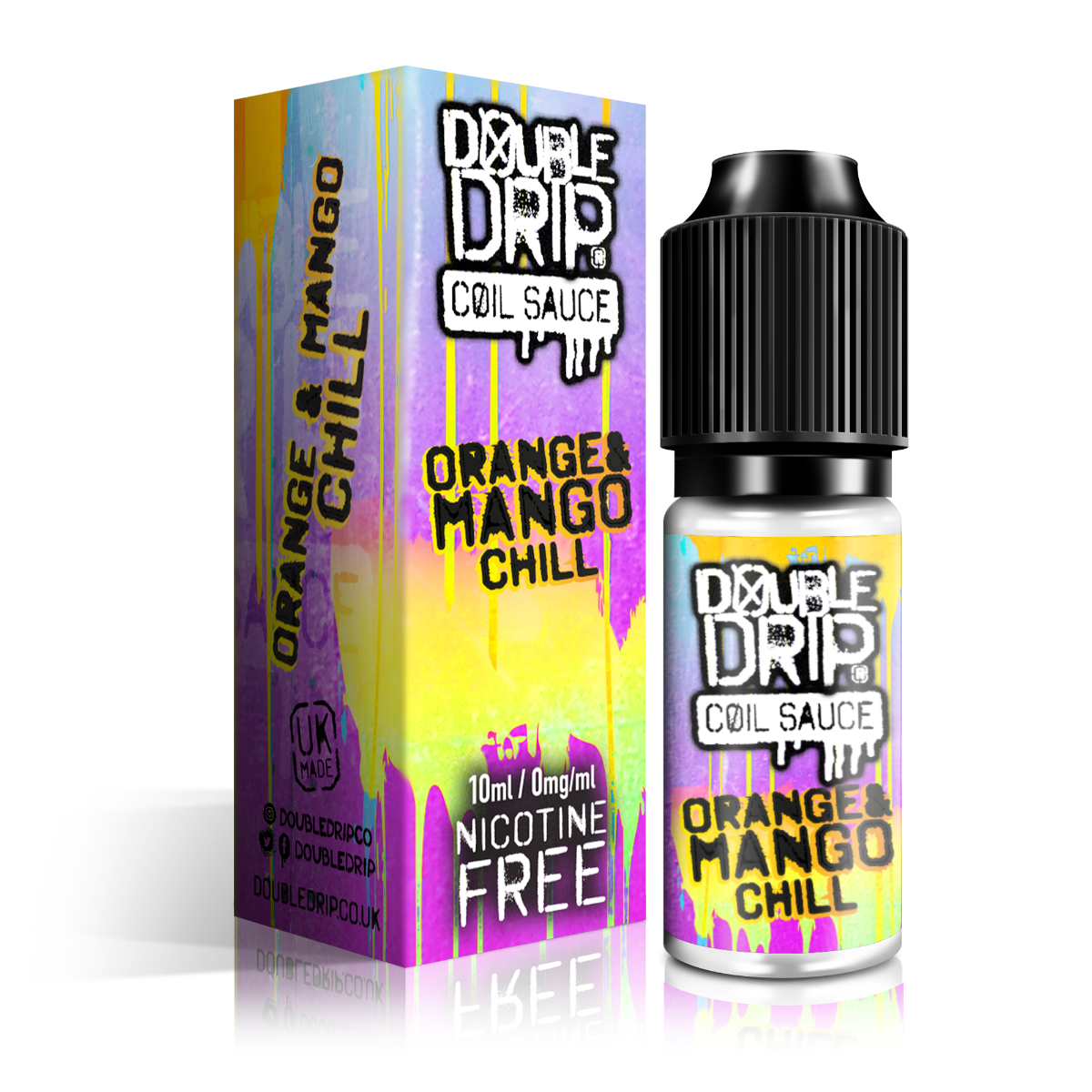 Product Image of Double Drip E Liquid - Orange & Mango Chill - 10ml