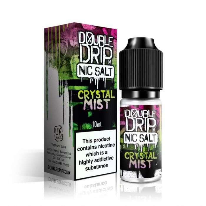 Product Image of Crystal Mist Nic Salt Eliquid by Double Drip 10ml