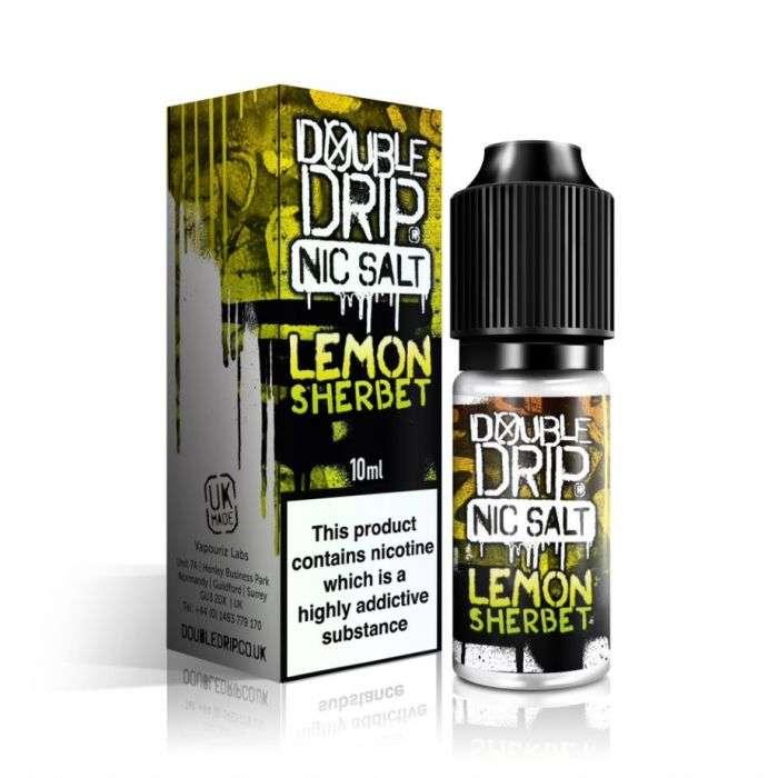 Product Image of Lemon Sherbet Nic Salt by Double Drip 10ml