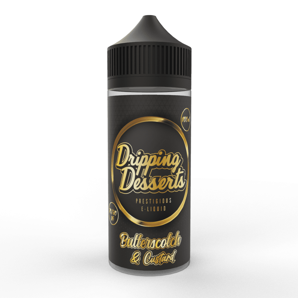 Product Image of Dripping Desserts E Liquid - Butterscotch & Custard - 100ml