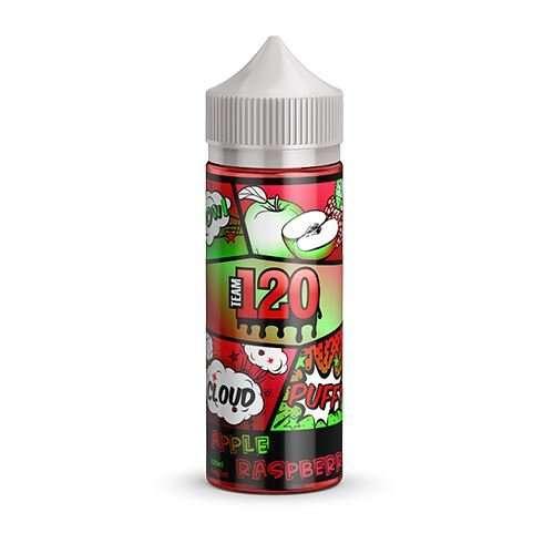 Product Image of Team 120 E Liquid - Apple Raspberry - 100ml