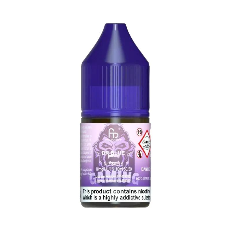 Product Image of Dr Blue Nic Salt E-Liquid R and M Tornado Salts By Fumot 10ml