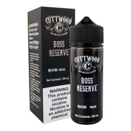 Product Image of Cuttwood E Liquid - Boss Reserve - 100ml