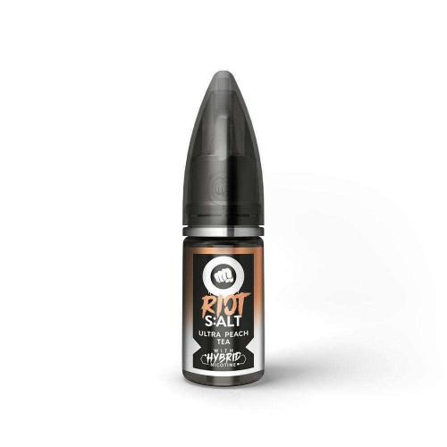 Product Image of Ultra Peach Tea Nic Salt E-liquid by Riot Squad 10ml