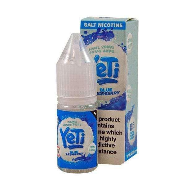 Product Image of Blue Raspberry Nic Salt E-liquid by Yeti Salt 10ml