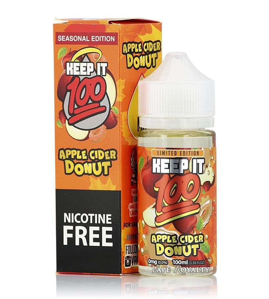 Product Image of Keep it 100 E Liquid - Apple Cider Donut - 100ml