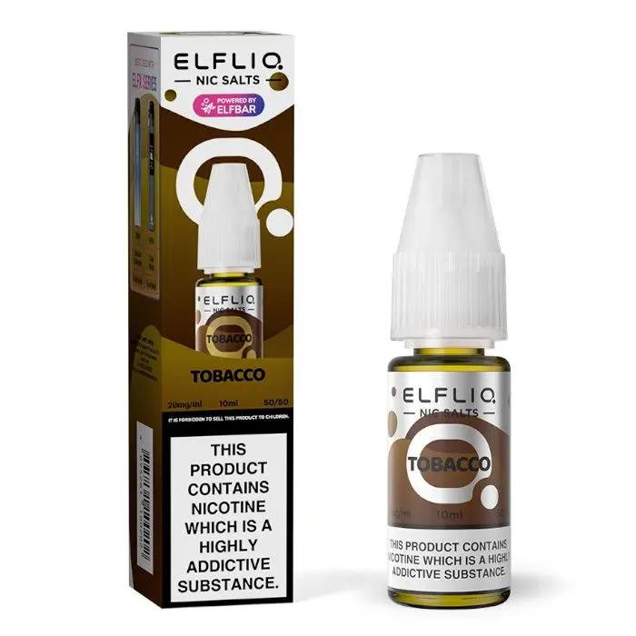 Product Image of Tobacco Nic Salt E-Liquid by Elf Bar Elfliq Salts 10ml