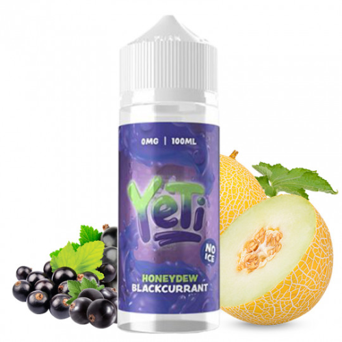 Product Image of Yeti E Liquid No Ice - Honeydew Blackcurrant - 100ml