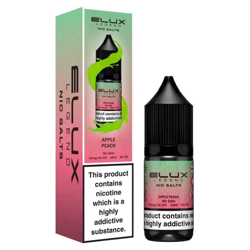 Product Image of Apple Peach Nic Salt E-Liquid by Elux Legend 10ml