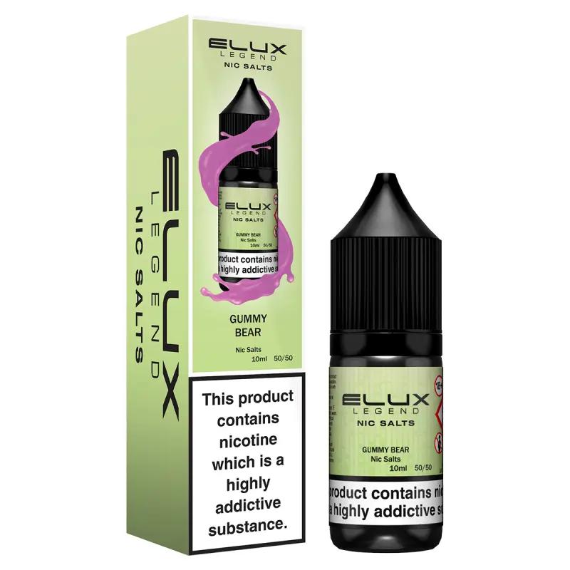 Product Image of Gummy Bear Nic Salt E-Liquid by Elux Legend 10ml