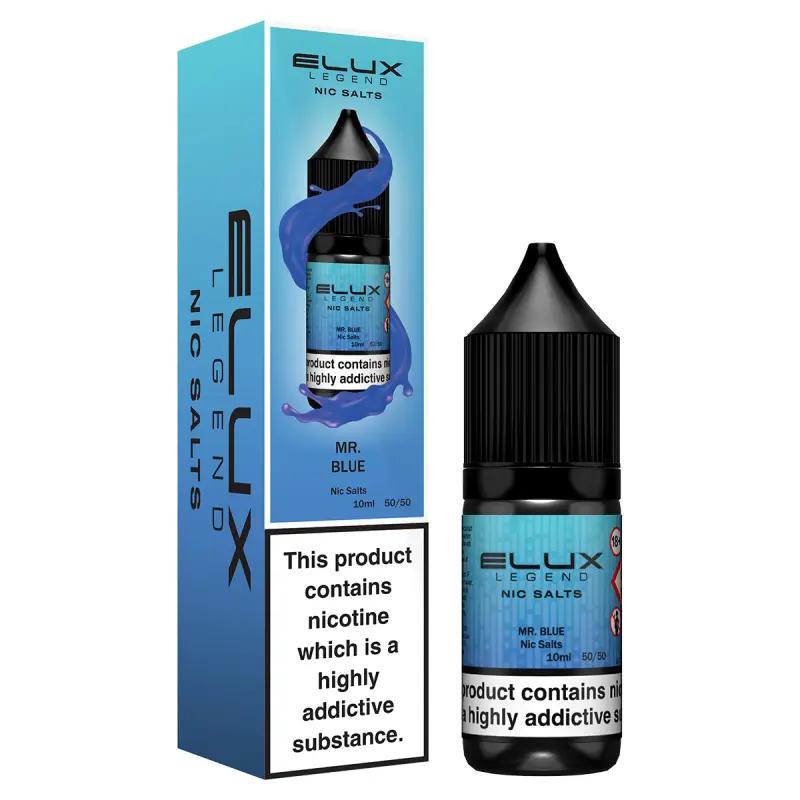 Product Image of Mr Blue Nic Salt E-Liquid by Elux Legend 10ml