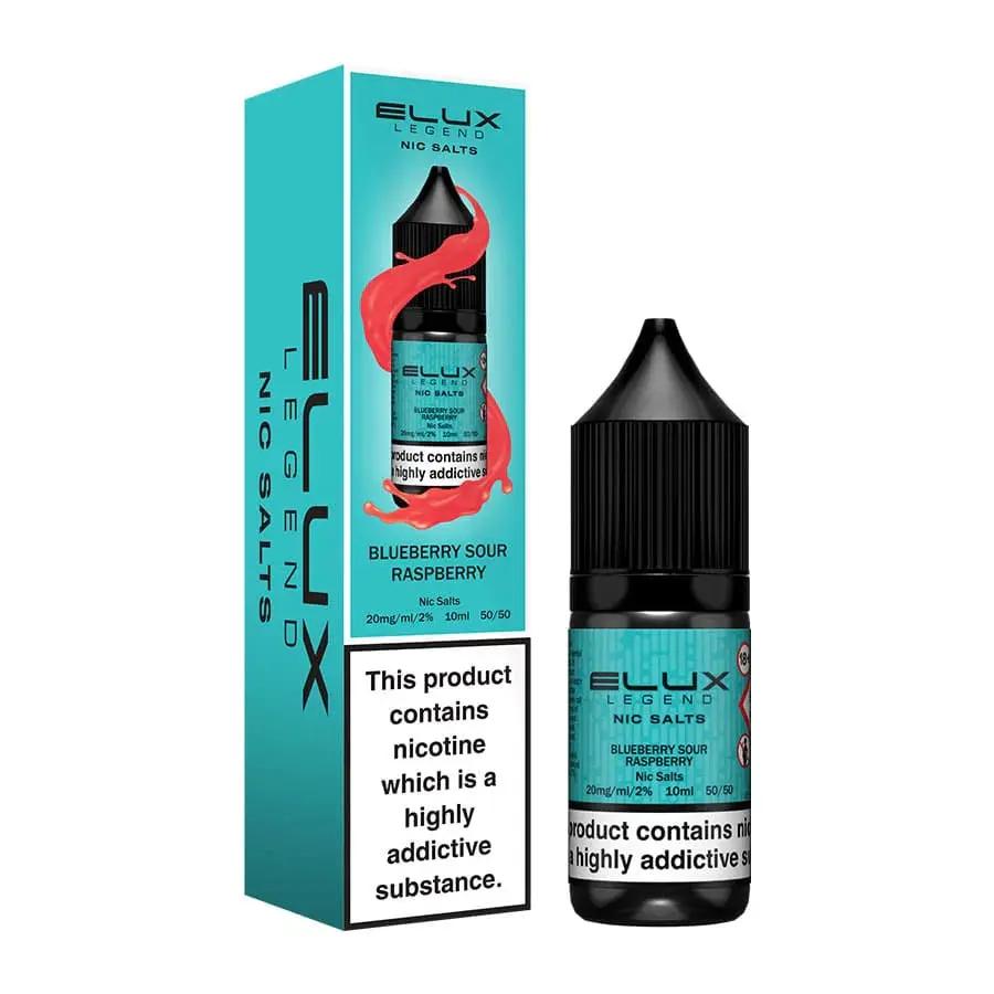 Product Image of Blueberry Sour Raspberry Nic Salt E-Liquid by Elux Legend 10ml