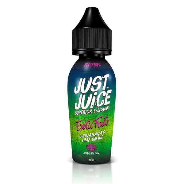 Product Image of Just Juice E liquid - Guanabana & Lime On Ice - 50ml