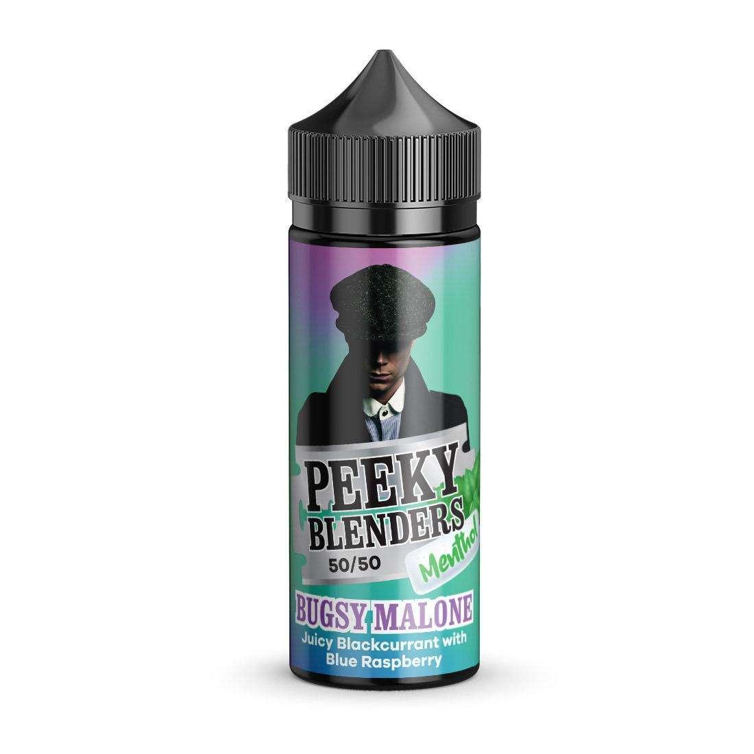 Product Image of Peeky Blenders E Liquid Menthol - Bugsy Malone (Blackcurrant, Blue Raspberry) - 100ml