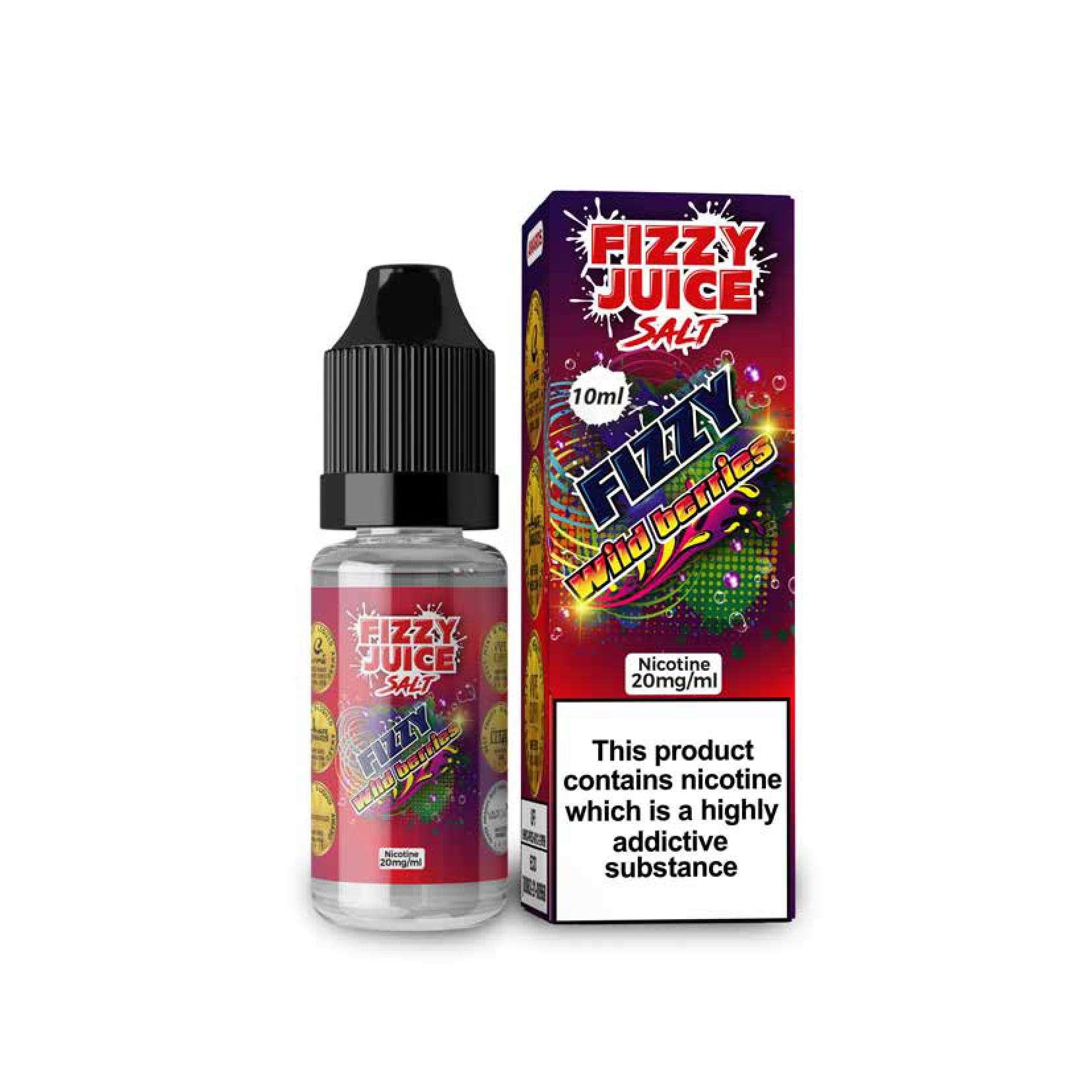 Product Image of Wild Berries Nic Salt E-Liquid by Mohawk Fizzy Juice Salt 10ml