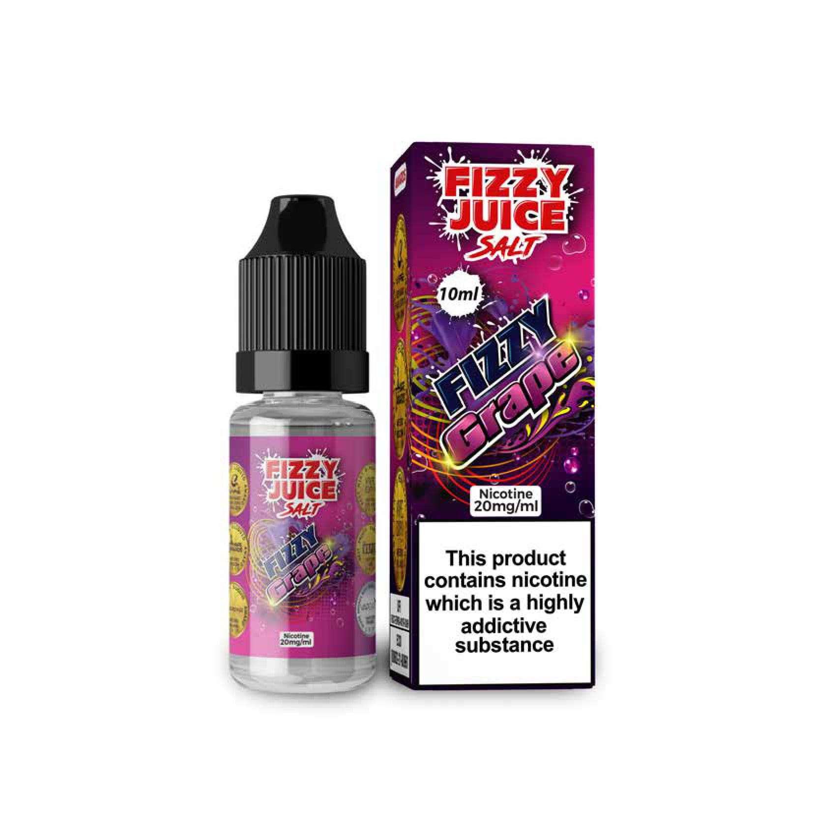 Product Image of Grape Nic Salt E-Liquid by Mohawk Fizzy Juice Salt 10ml