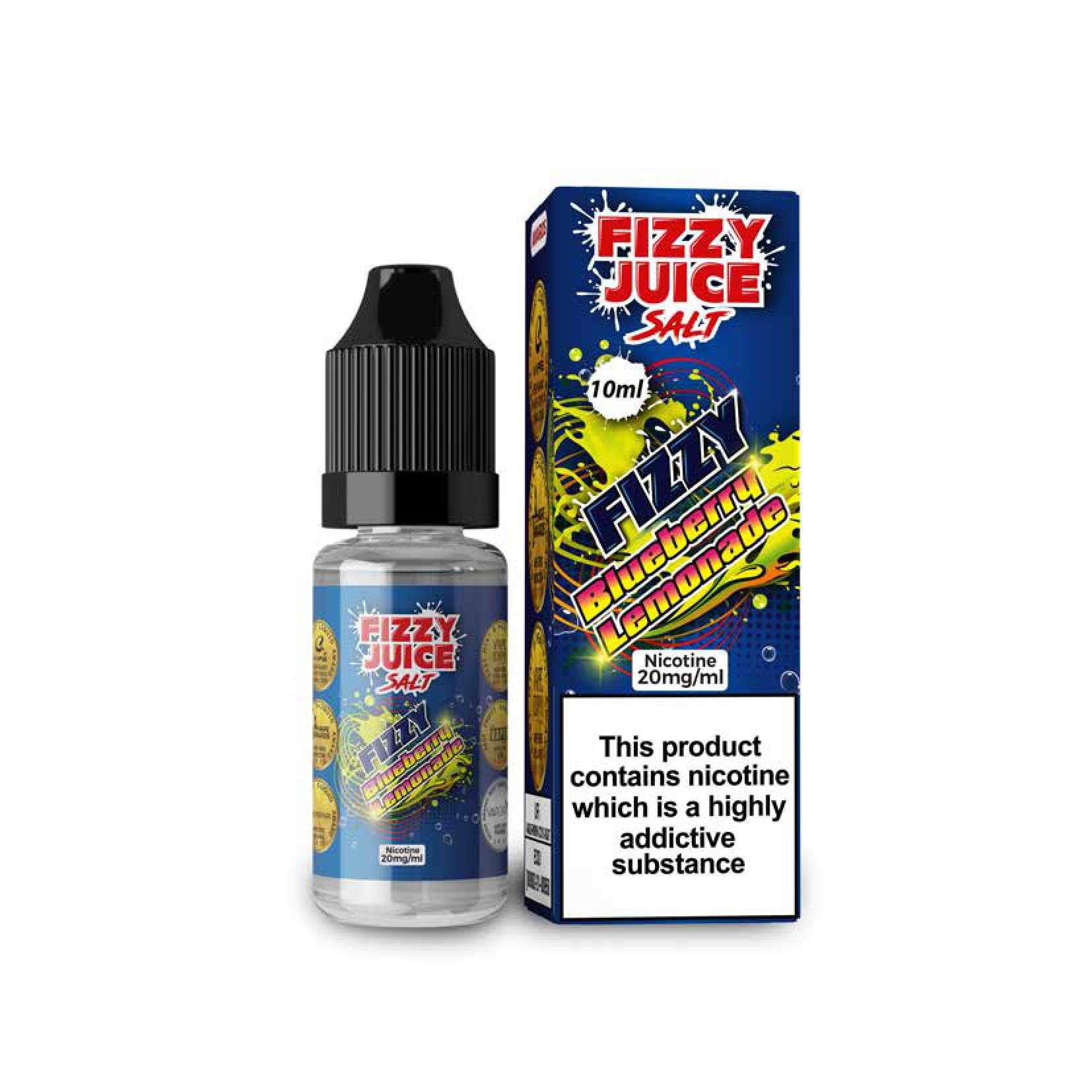 Product Image of Blueberry Lemonade Nic Salt E-Liquid by Mohawk Fizzy Juice Salt 10ml