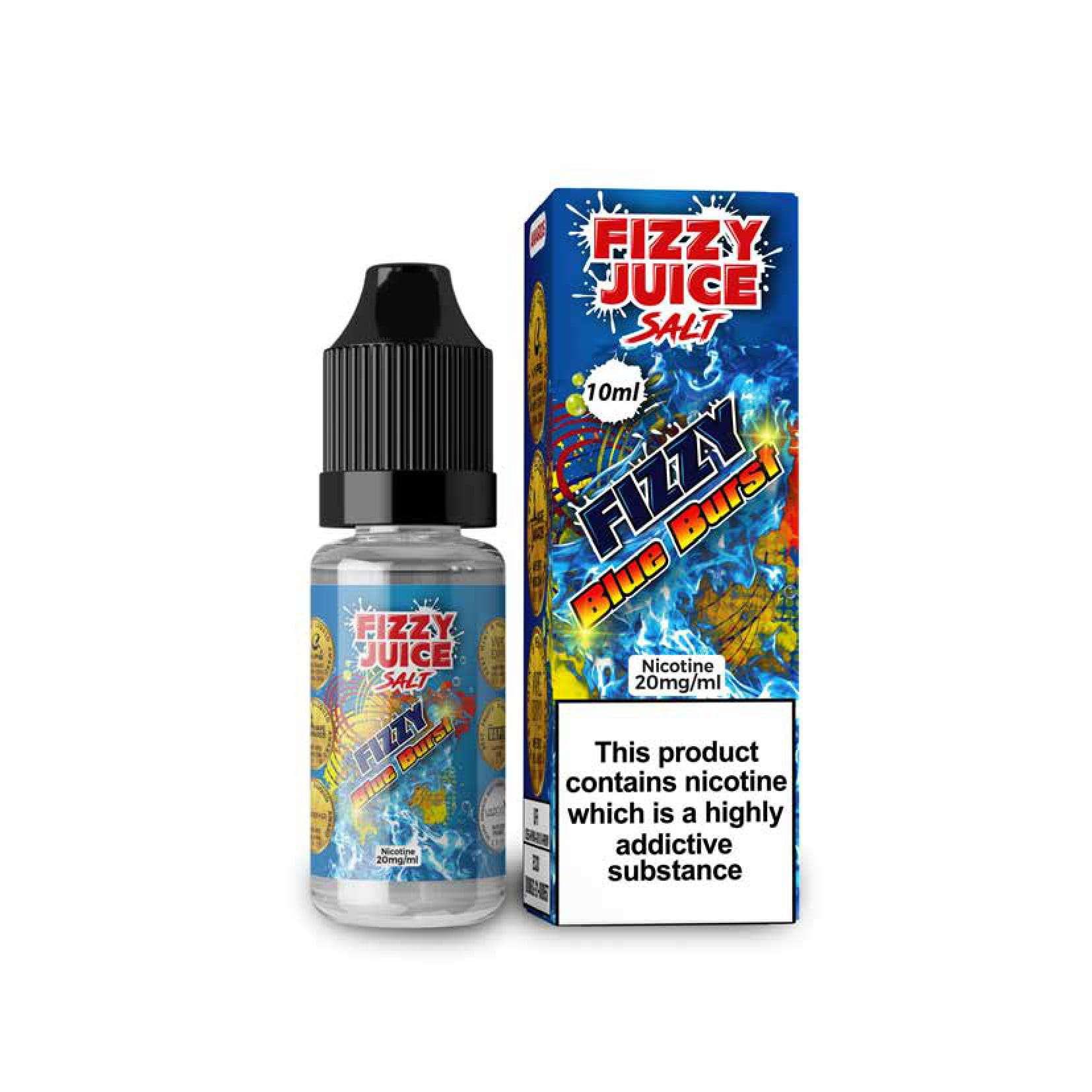 Product Image of Blue Burst Nic Salt E-Liquid by Mohawk Fizzy Juice Salt 10ml