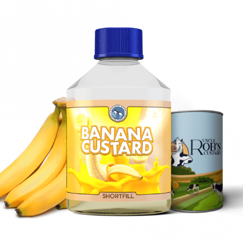 Product Image of Flavour Boss E Liquid - Banana Custard - 200ml