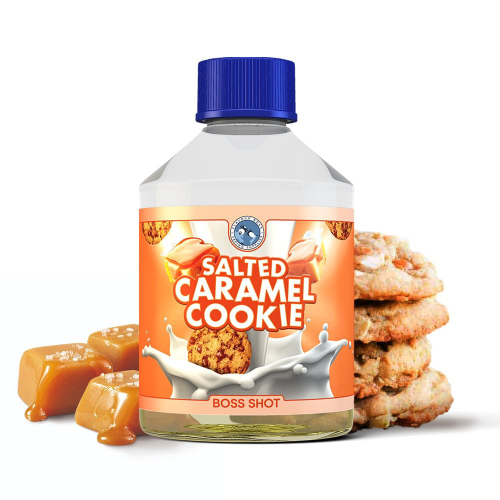 Product Image of Flavour Boss E Liquid - Salted Caramel Cookie - 200ml