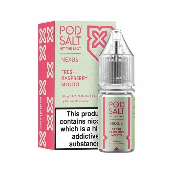 Product Image of Fresh Raspberry Mojito Nic Salt E-Liquid by Blast Pod Salt Nexus 10ml