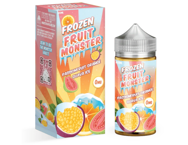 Product Image of Frozen Fruit Monster E Liquid - Passionfruit Orange Guava Ice - 100ml