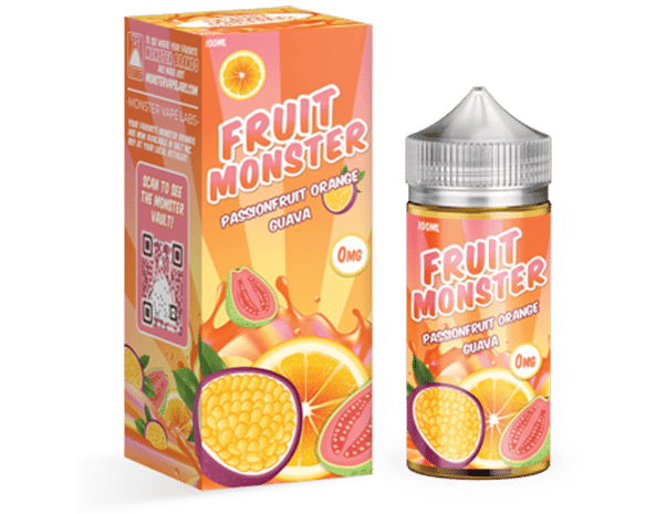 Product Image of Fruit Monster E Liquid - Passionfruit Orange Guava - 100ml