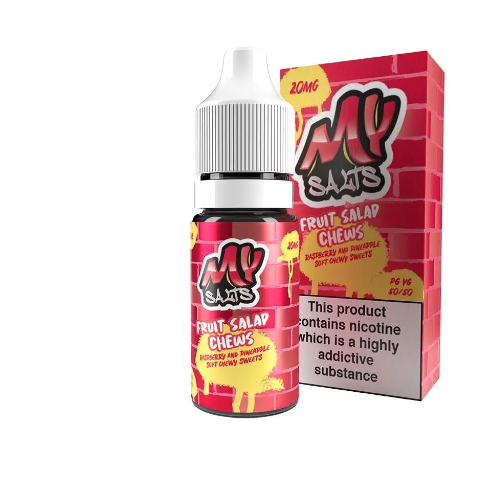 Product Image of Fruit Salad Chews Nic Salt E-Liquid by My E Liquids 10ml