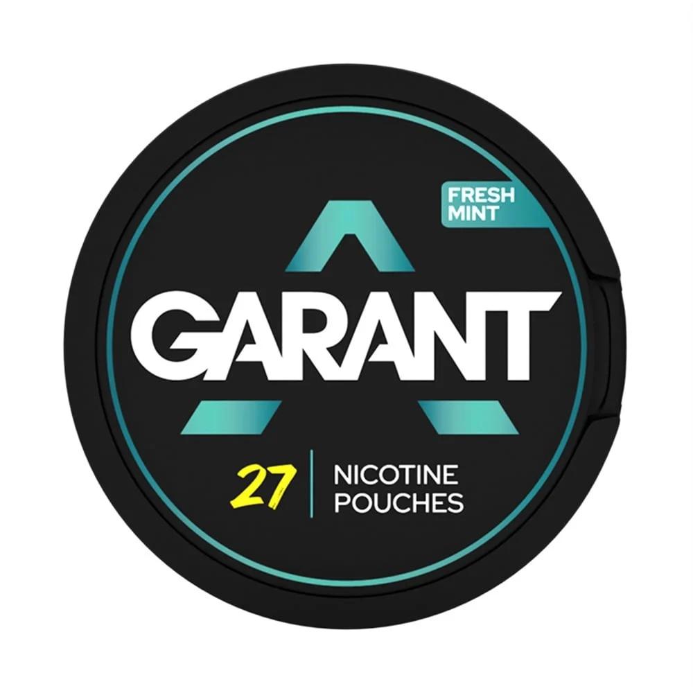 Product Image of Fresh Mint Extreme Nicotine Pouches by Garant 50mg/g