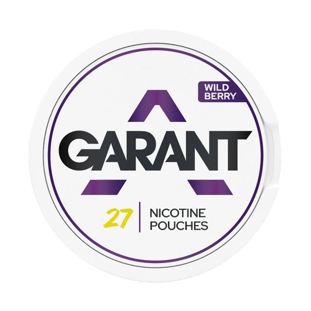 Product Image of Wild Berry Nicotine Pouches by Garant 25MG/G