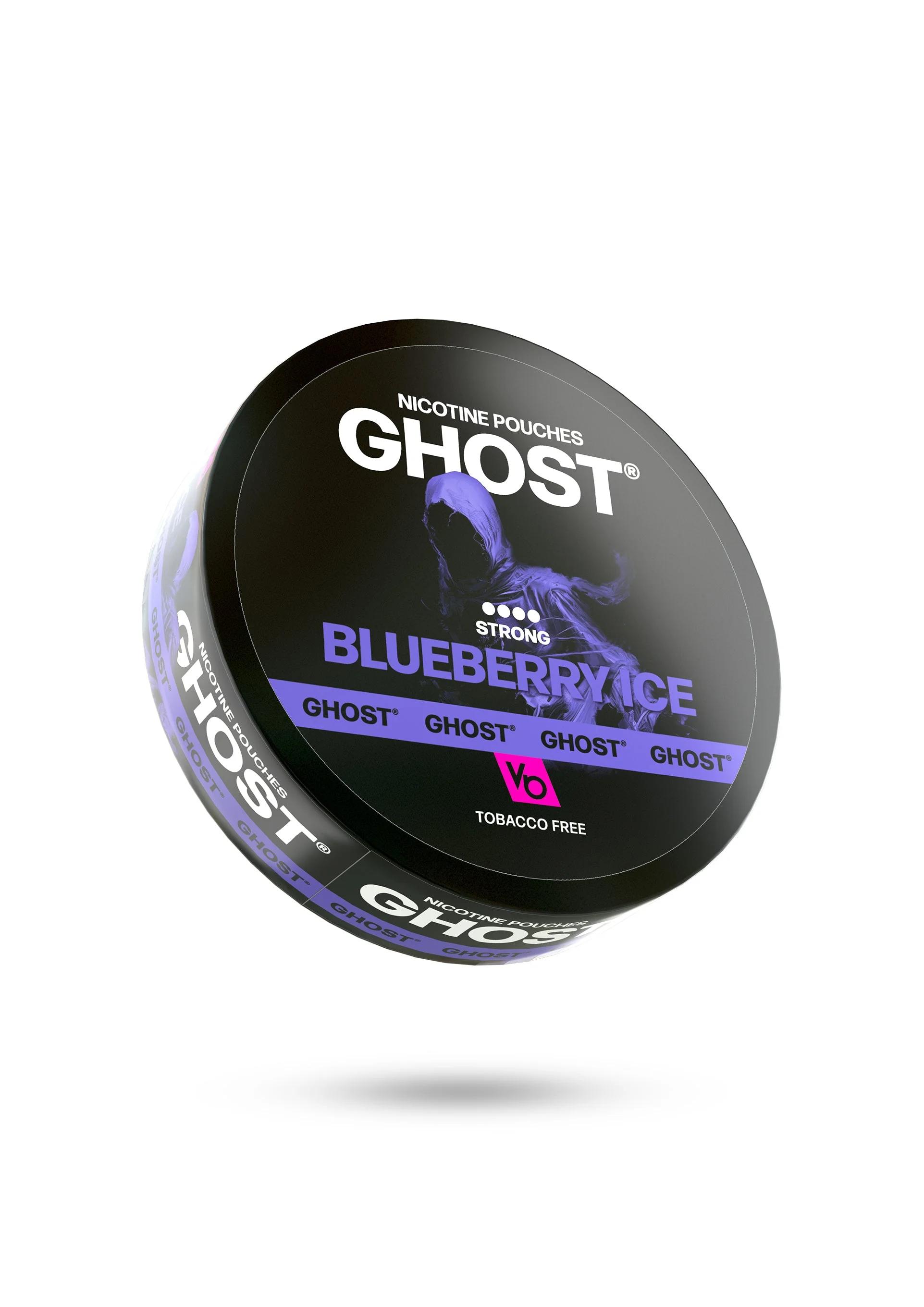 Product Image of Blueberry Ice Nicotine Pouches by Ghost