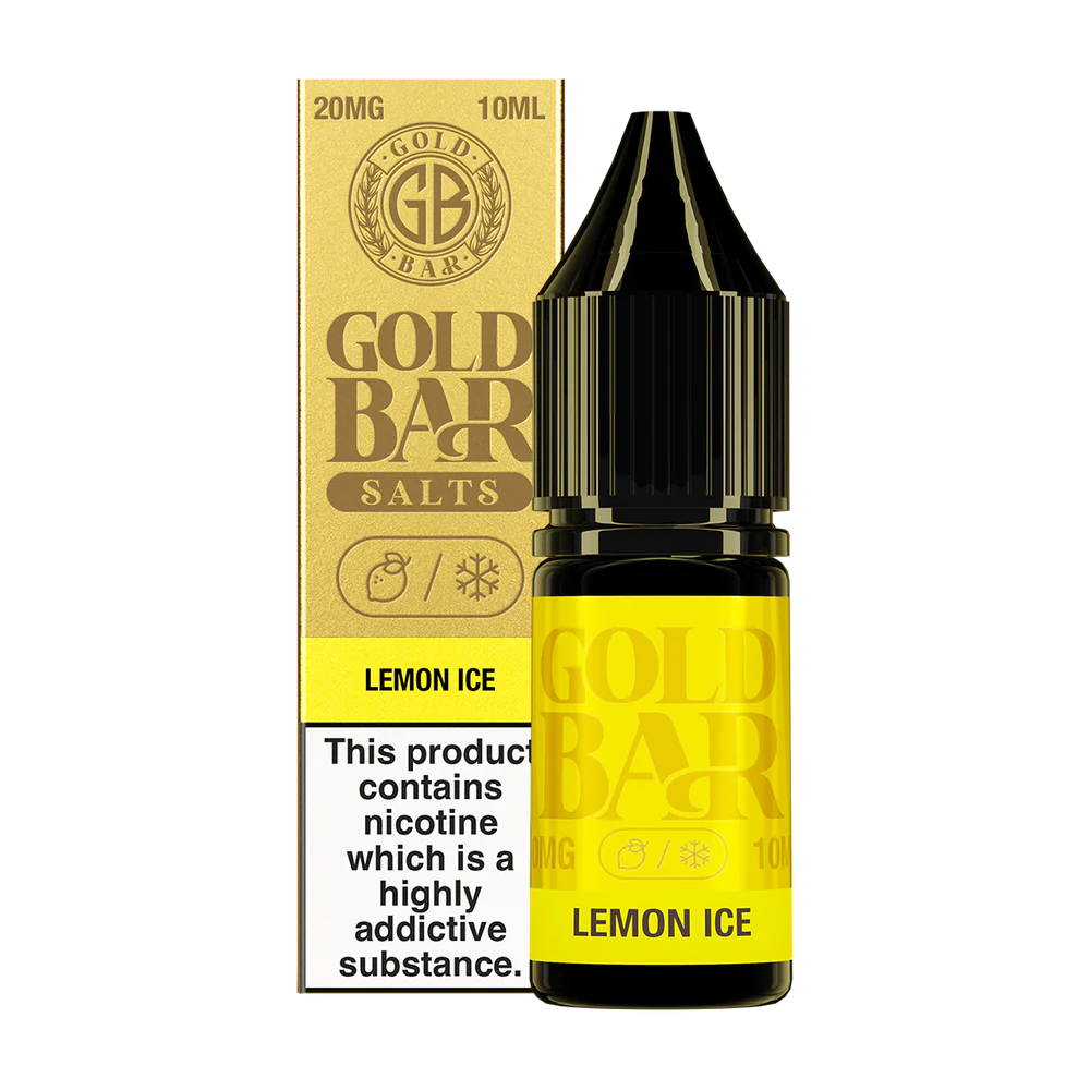 Product Image of Lemon Ice Nic Salt E-Liquid by Gold Bar 10ml