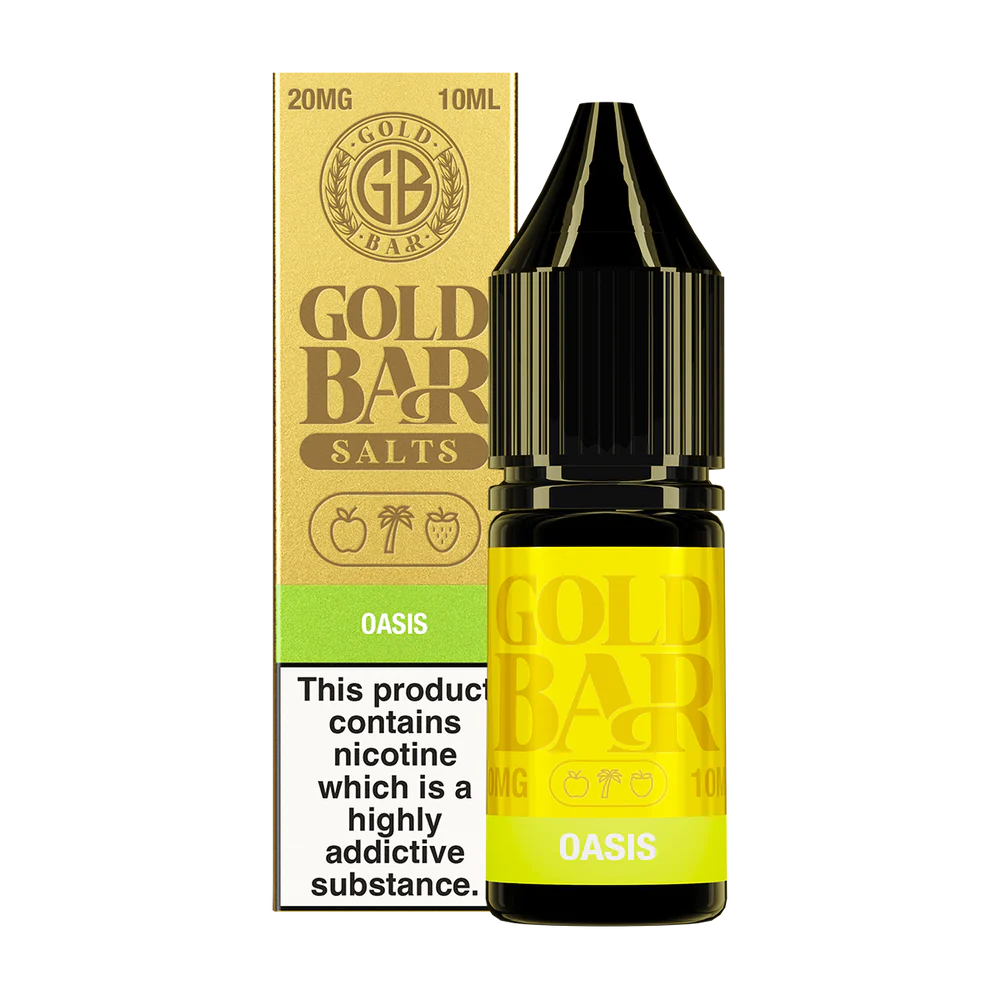 Product Image of Oasis Nic Salt E-Liquid by Gold Bar 10ml