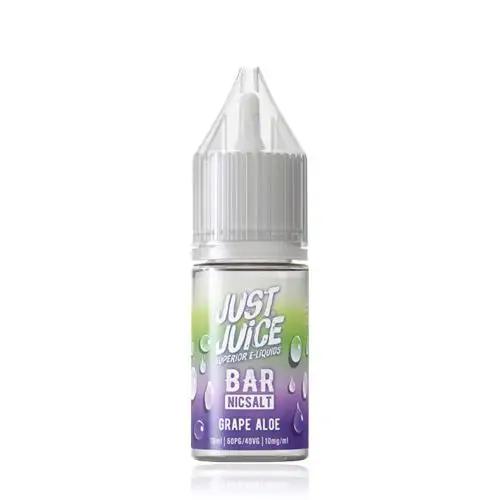 Product Image of Grape Aloe Nic Salt E-Liquid by Just Juice Bar Salts 10ml