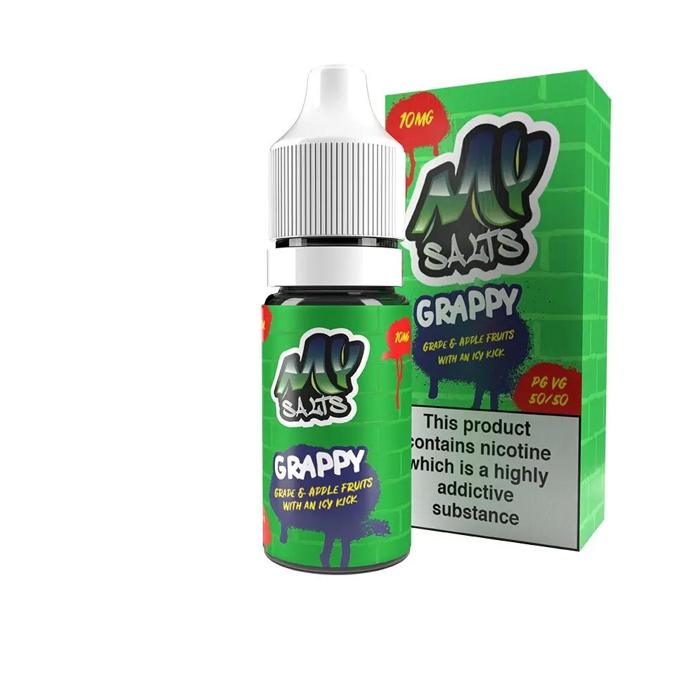 Product Image of Grappy Nic Salt E-Liquid by My E Liquids 10ml