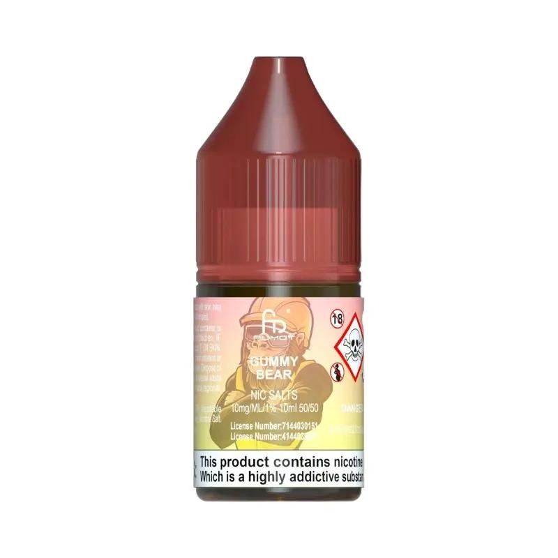 Product Image of Gummy Bear Nic Salt E-Liquid R and M Tornado Salts By Fumot 10ml