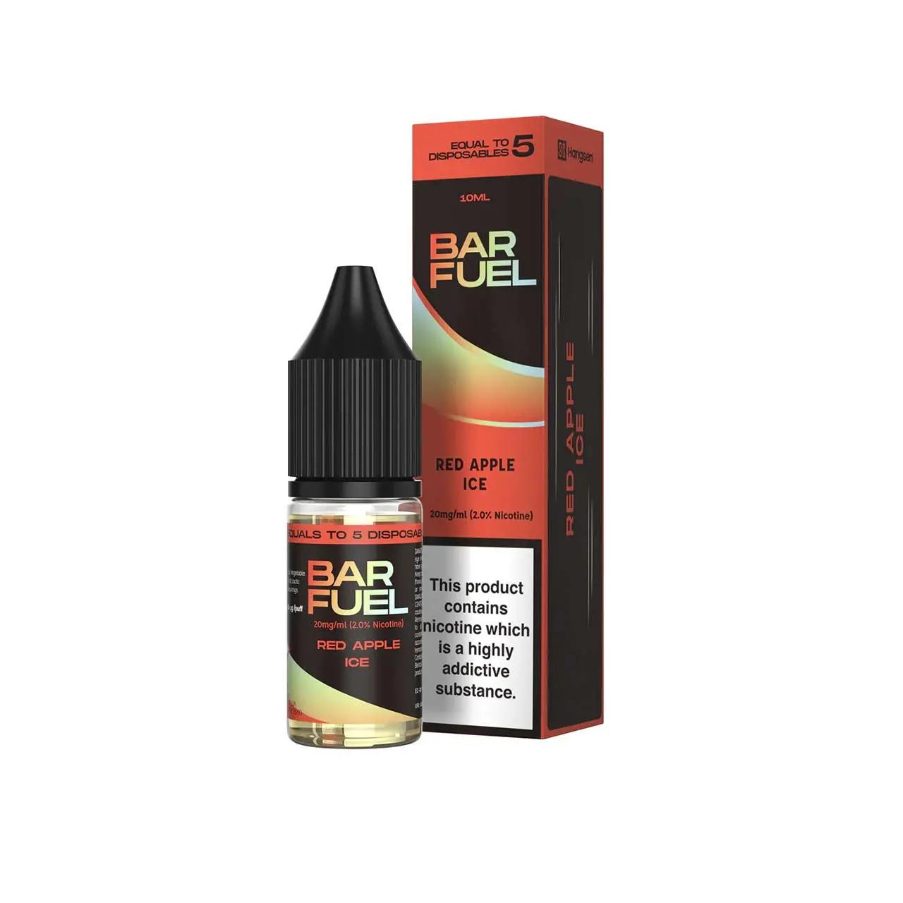 Product Image of Red Apple Ice Nic Salt E-Liquid by Hangsen Bar Fuel 10ml