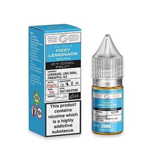 Product Image of Ice Cold Fizzy Lemonade Nic Salt E-Liquid by Glas Basix Series 10ml