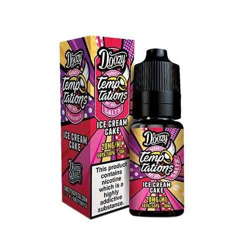 Product Image of Ice Cream Cake Nic Salt E-Liquid by Doozy Temptations 10ml