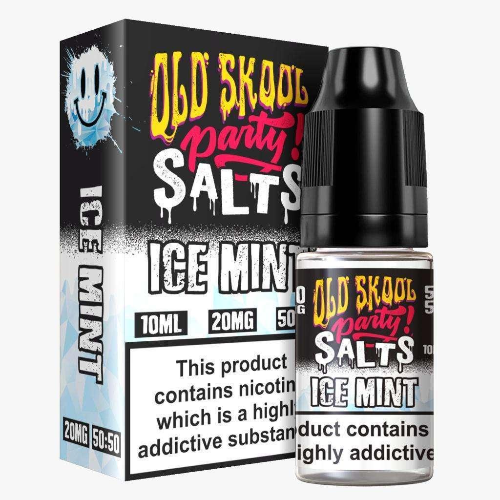 Product Image of Ice Mint Nic Salt E-Liquid by Old Skool Party Salts 10ml