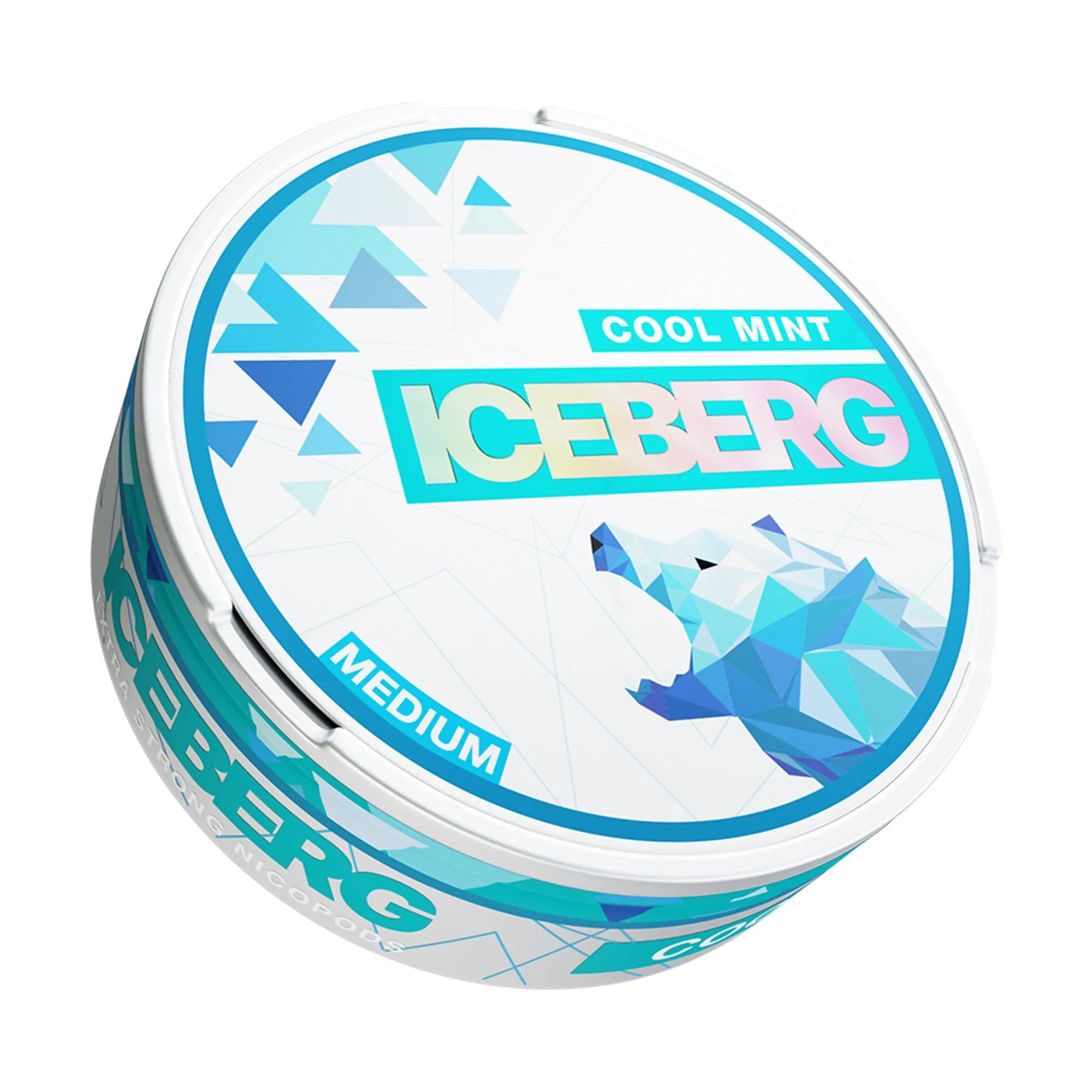 Product Image of Cool Mint Nicotine Pouches Light by Ice Berg 20mg/g