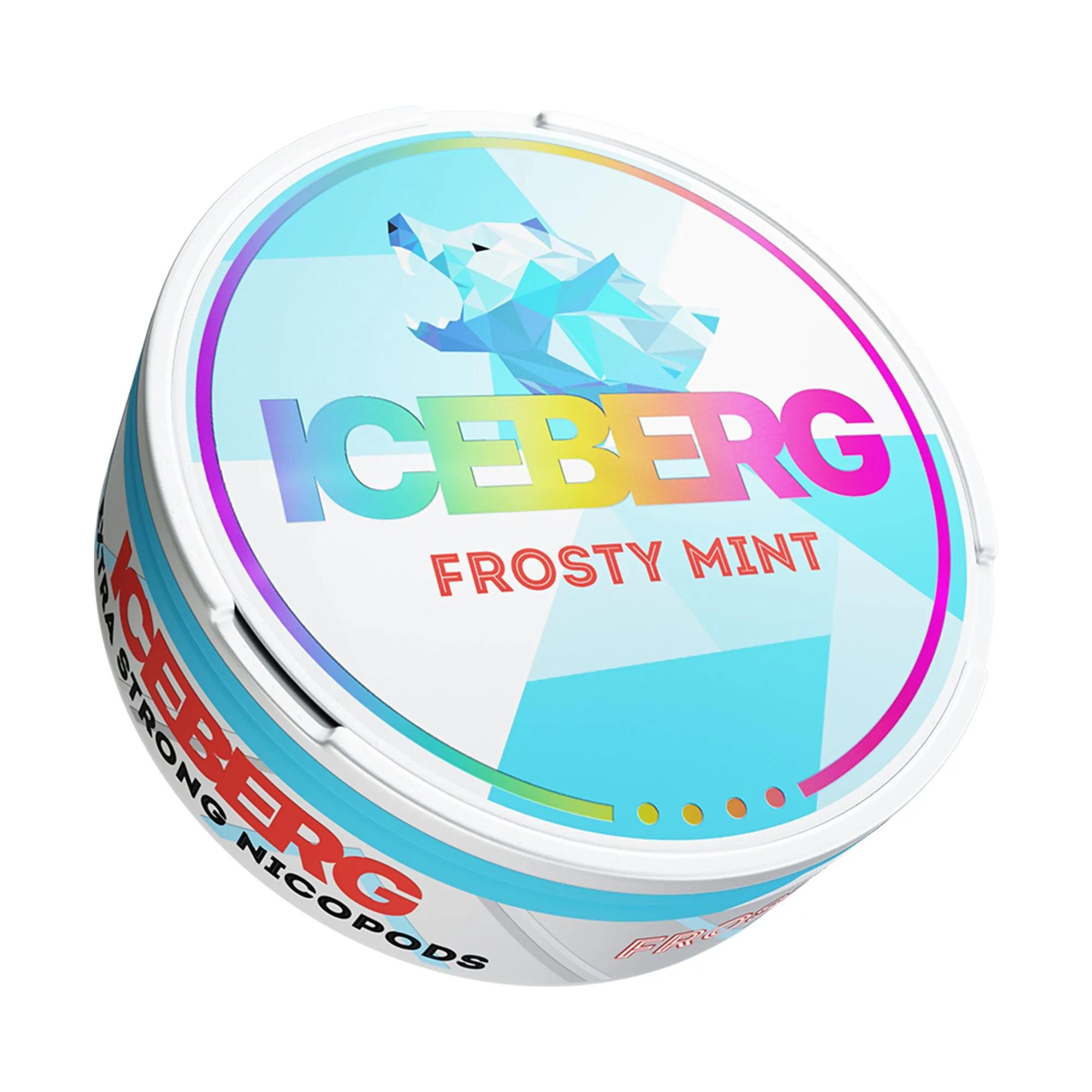 Product Image of Frosty Mint Medium Nicotine Pouch by Ice Berg 75mg/g