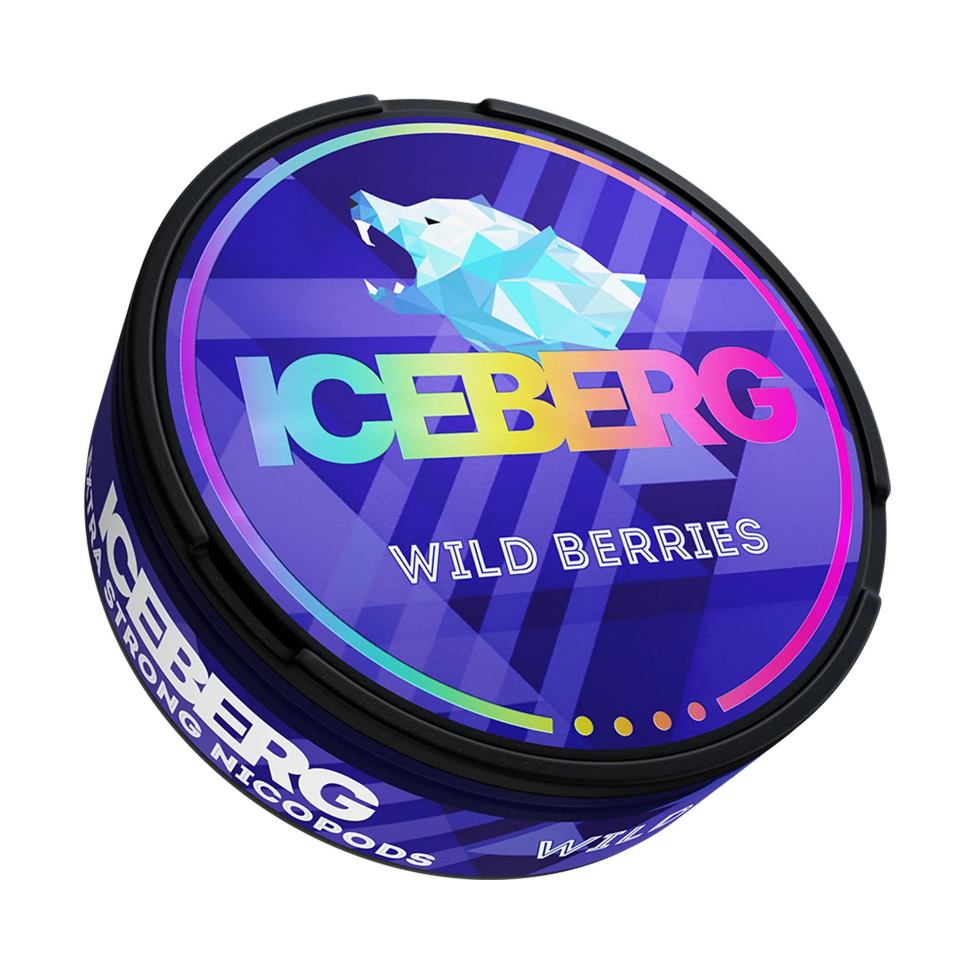 Product Image of Wild Berries Medium Nicotine Pouch by Ice Berg 75mg/g