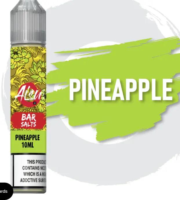 Product Image of Pineapple Nic Salt E-Liquid by Zap Aisu Bar Salt 10ml